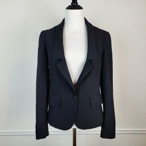 Dries Van Noten Blazer Jacket Black Luxury Designer Classic Luxe Career Academia